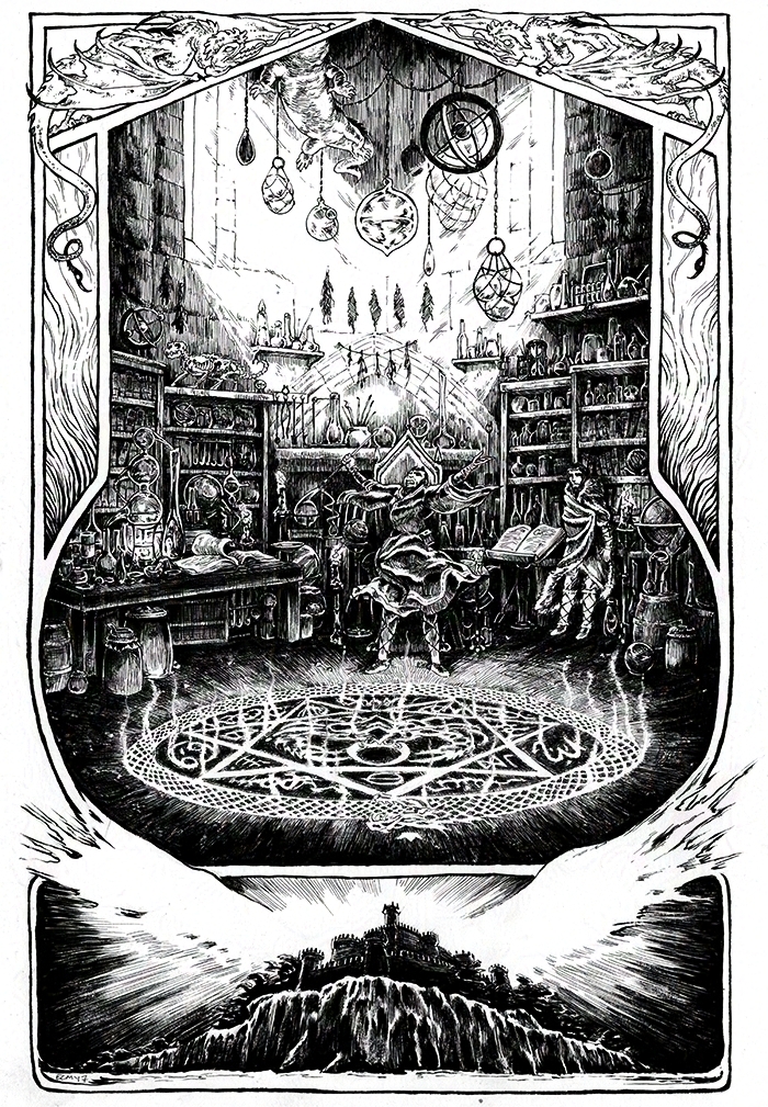 Conjuring in the Iron Tower